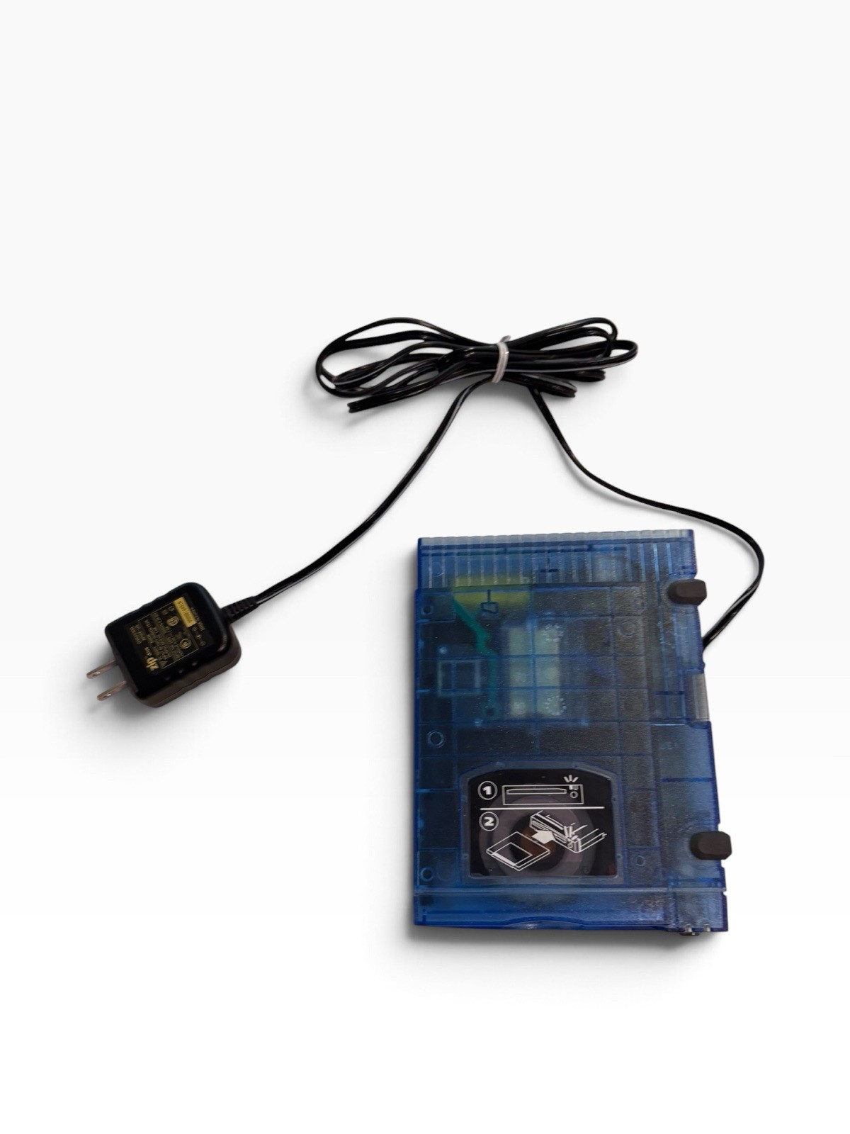 Iomega Zip 100 External Drive Z100USB Blue Clear + Power Cord