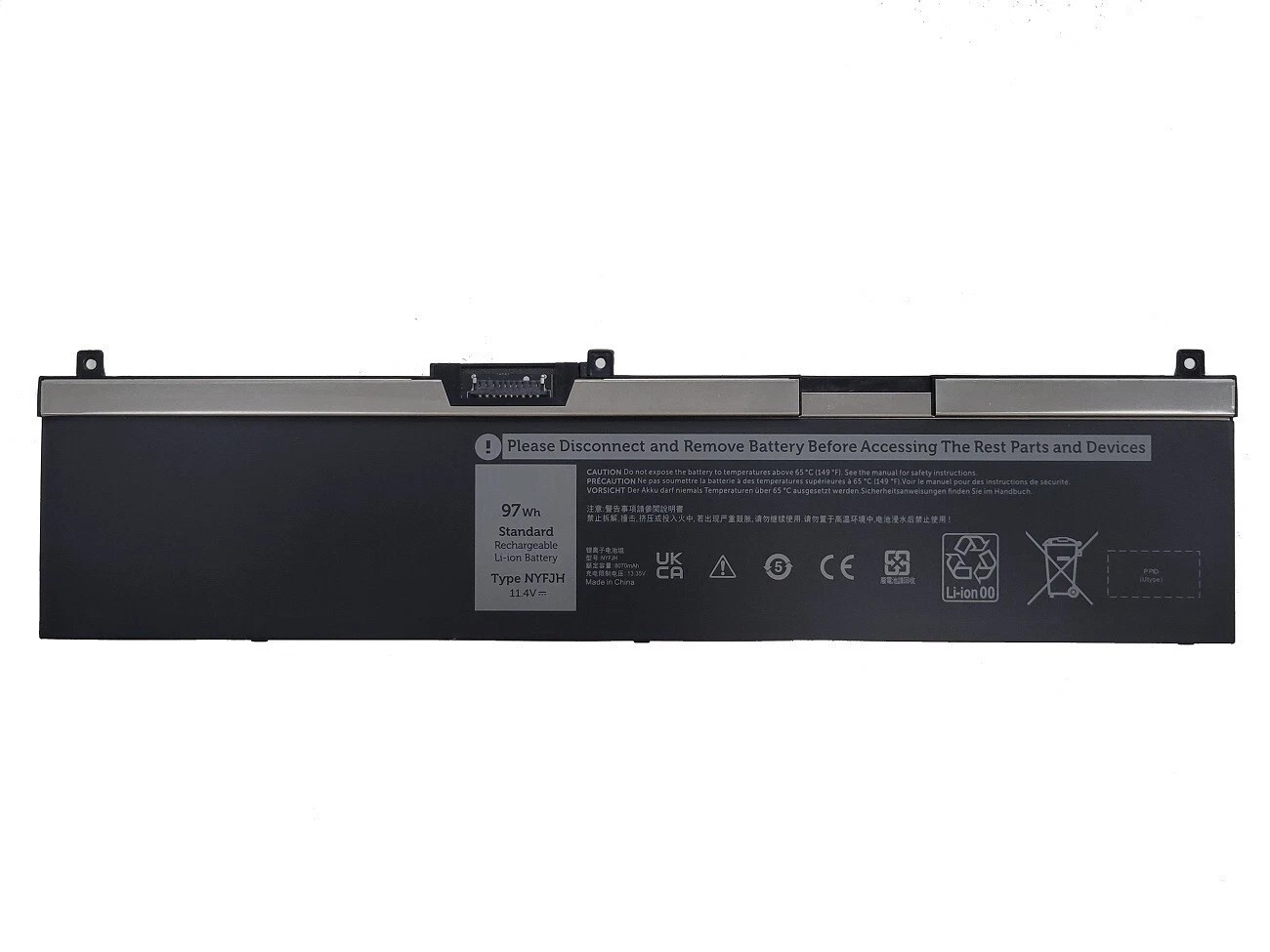 6-CELL 97Wh NYFJH 0WMRC GW0K9 Battery For Dell Precision 7530 7730 7540 7740
