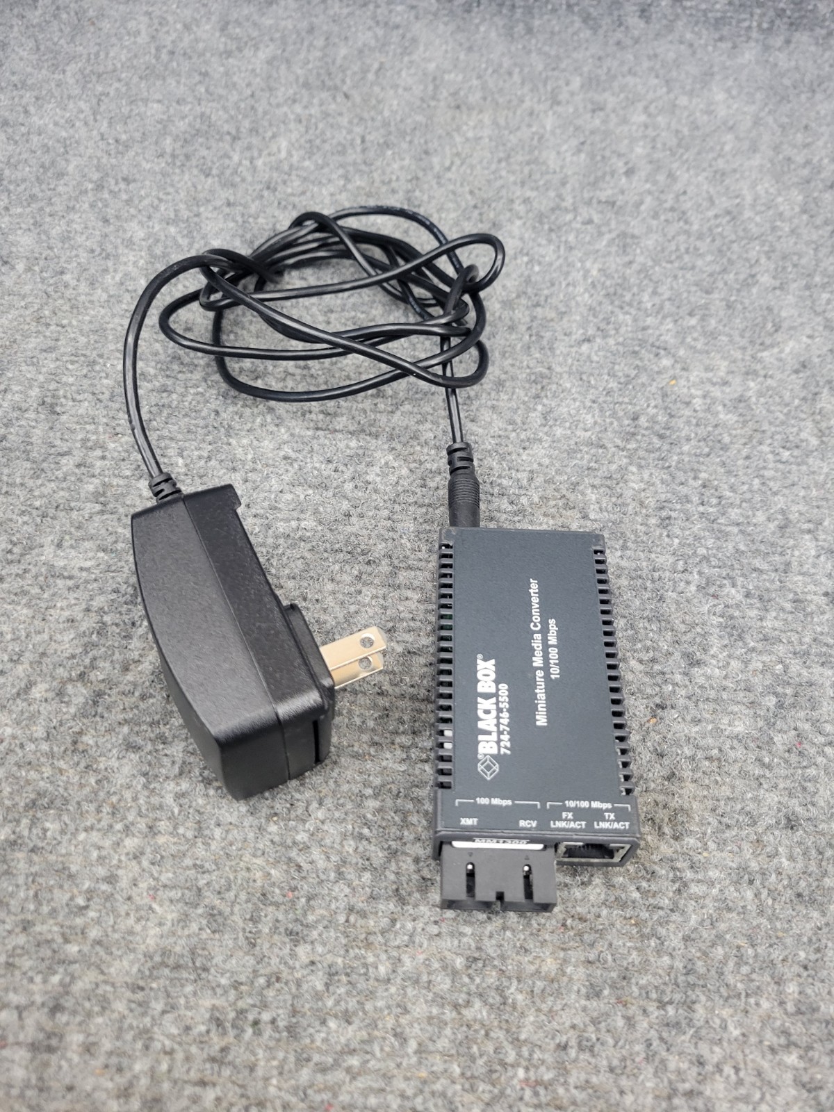Black Box Miniature Media Converter 10/100 Mbps LHC014A MM1300