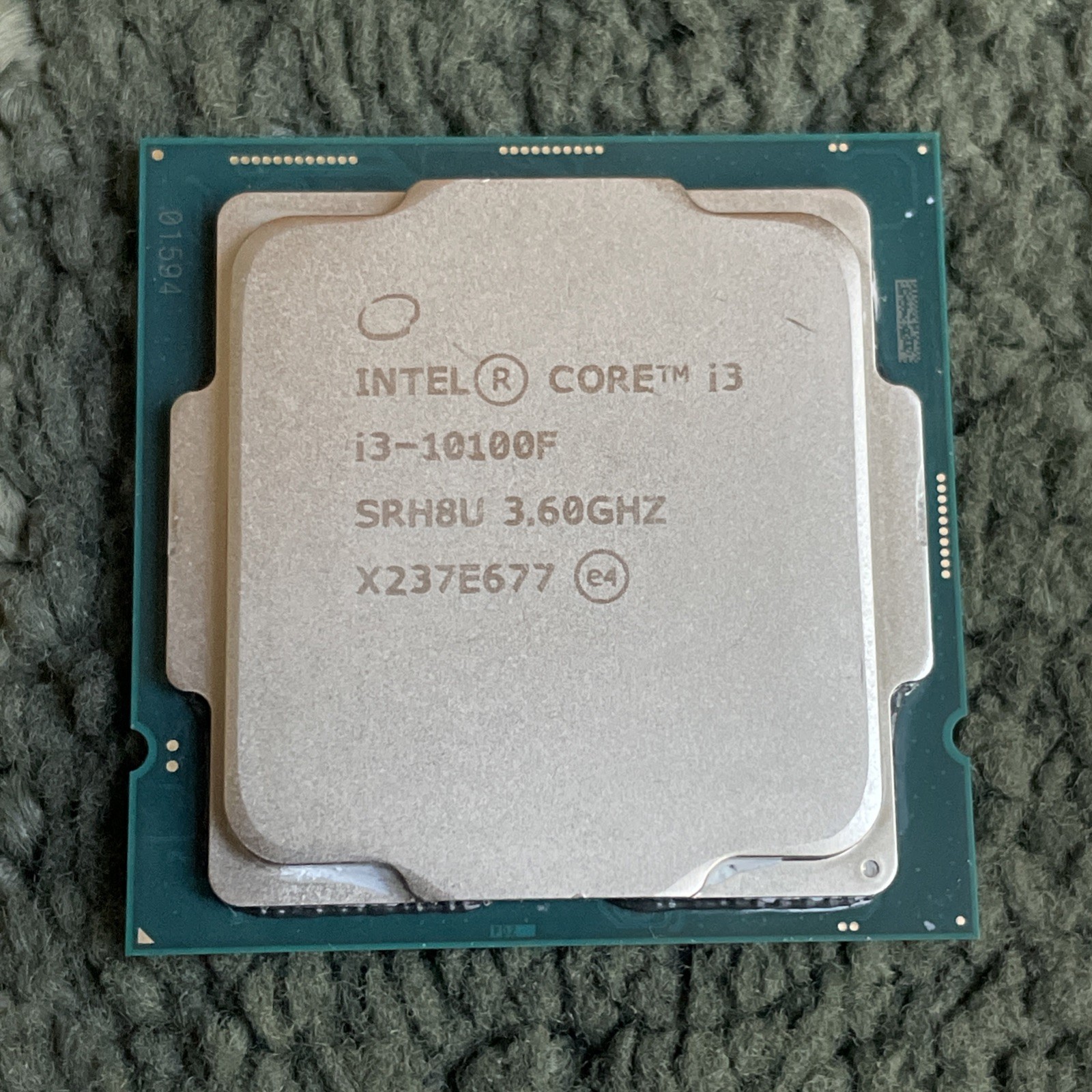 Intel Core i3-10100F Processor (4.3 GHz, 4 Cores, 8 Threads LGA1200)