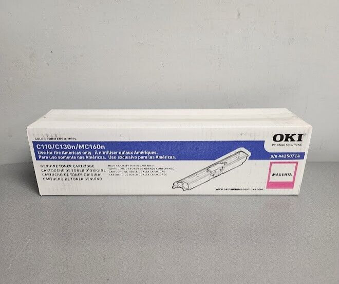 44250714  Original OKI High - Capacity Laser Toner Cartridge - Magenta