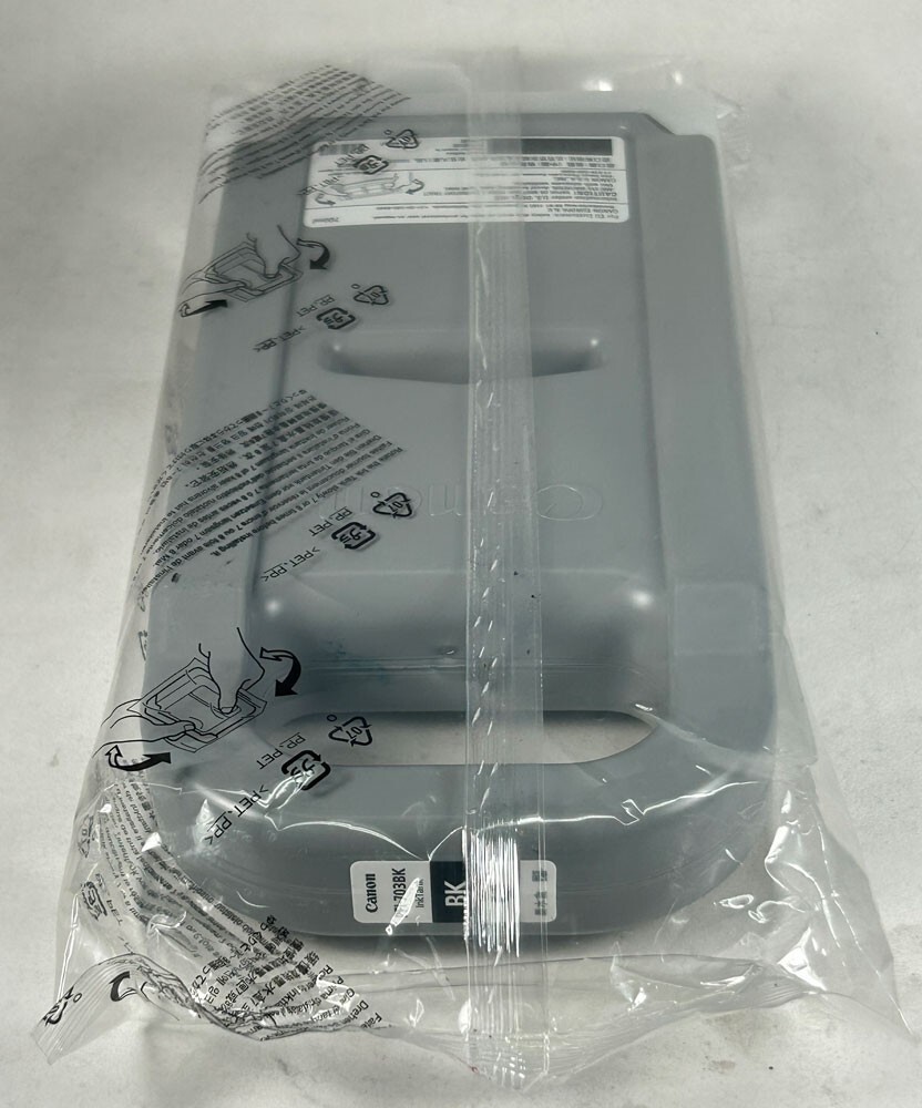 GENUINE Canon PFI-703BK Black Ink for imagePROGRAF iPF810 iPF815 iPF820 iPF825