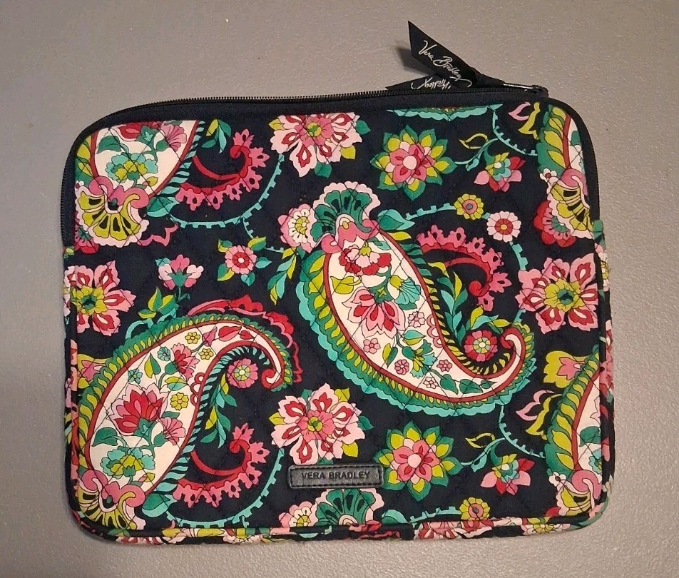 Vera Bradley Tablet Or E-Reader Case In Paisley Print.  
