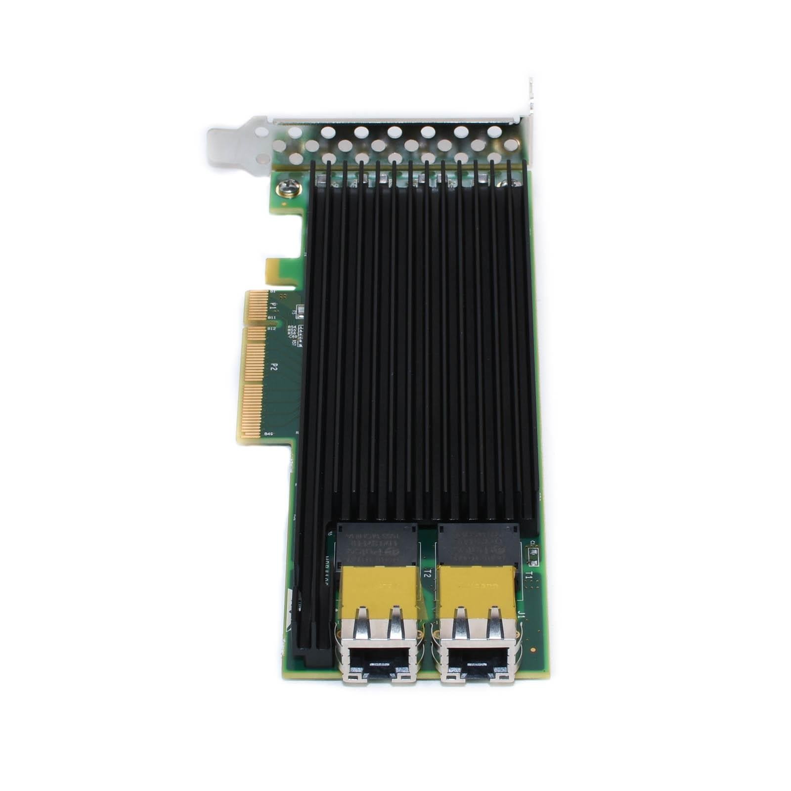 Silicom PE210G2I40IC-T-LP Dual Port 10GbE 10GBase-T RJ45 Ethernet Adapter SFF