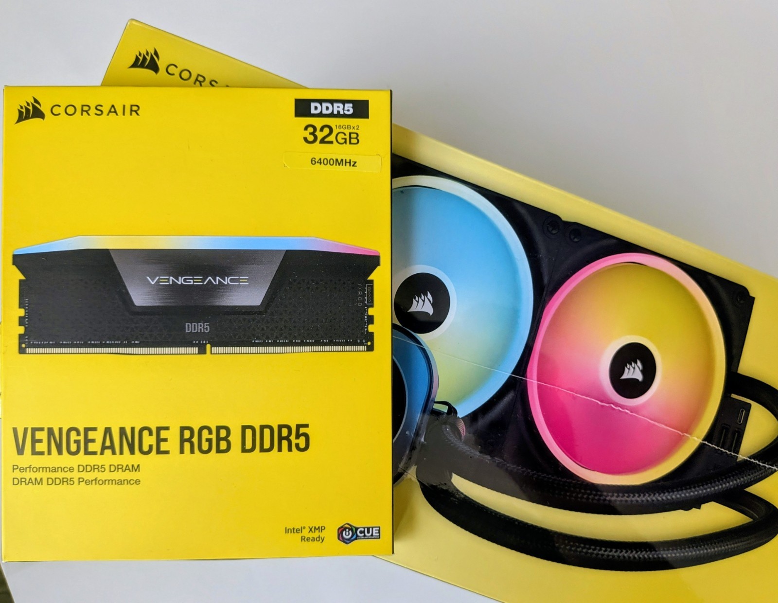 Corsair Vengence RGB Pro 32GB 6400Mhz Gaming RAM 🔥 H115i RGB CPU AIO Cooler 🥶