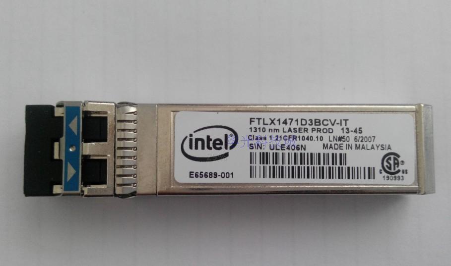 INTEL FTLX1471D3BCVI31 E10GSFPLR E65685-004 dual 10G/1G SFP+LR SFP-10G-LR