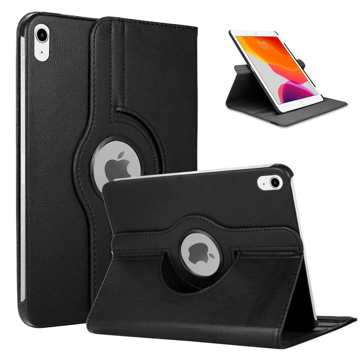For Apple iPad 11th A16 2025 11 inch Case 360 Degrees Rotating PU Leather Cover