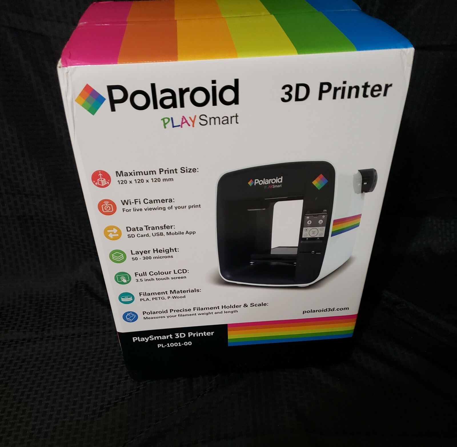 Polaroid PlaySmart 3D Printer w/ WIFI Camera PL-1001-00