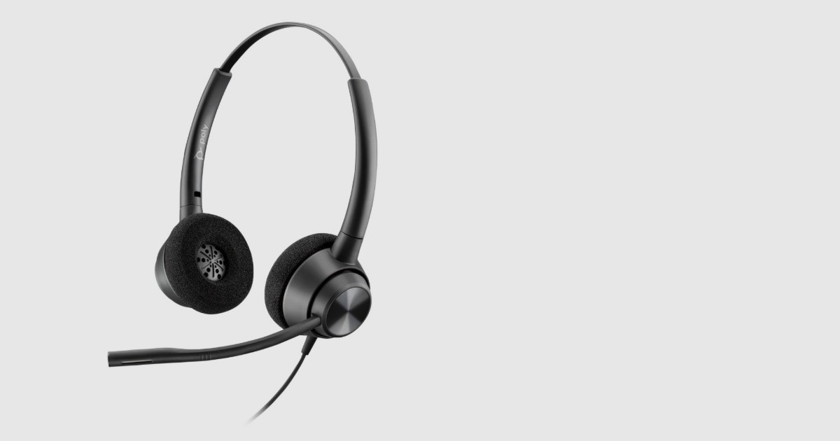 HP POLY ENCOREPRO EP310 STEREO CORDED HEADSET USB-C (EOL SOH ONLY NO BACKORDERS)