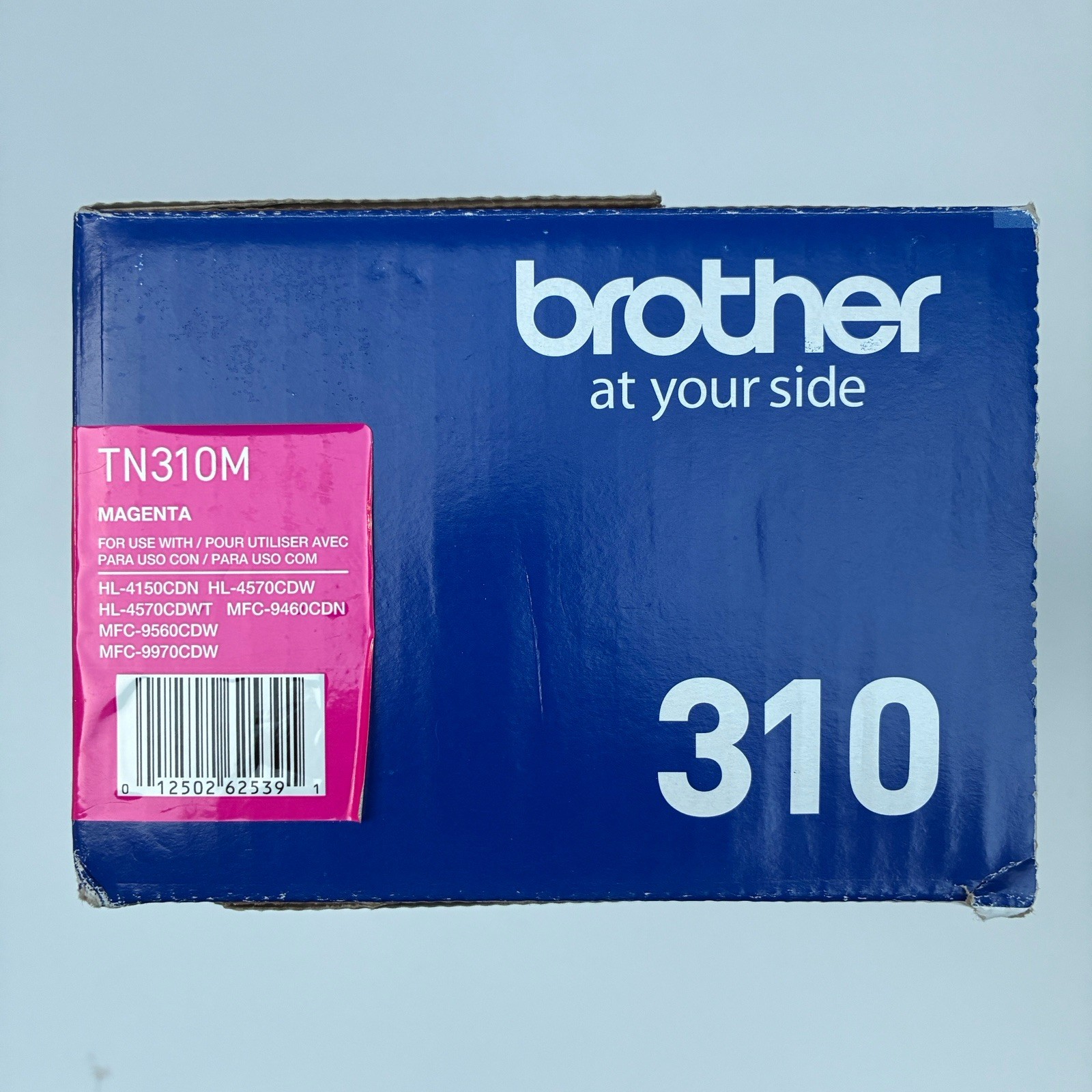 Brother TN310M Magenta 1500 Page High Yield Toner Cartridge New Sealed OEM