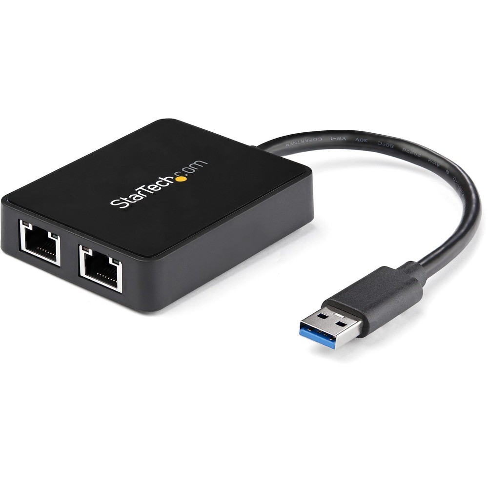 STARTECH USB32000SPT USB 3.0 Dual Port Gigabit NIC