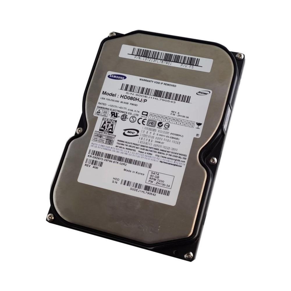 Samsung HD080HJ/P P80SD 80GB 7200 RPM SATA 3.5" Hard Drive