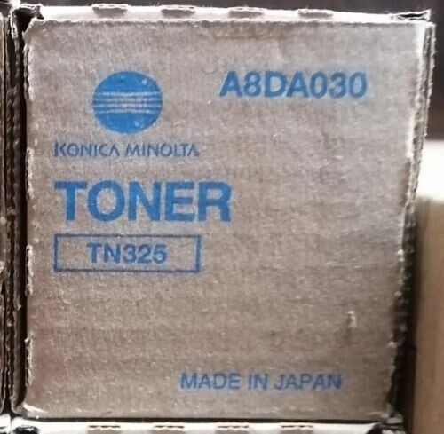 New  3 X Genuine Konica Minolta Bizhub 308 368 Black toner TN-325 TN325