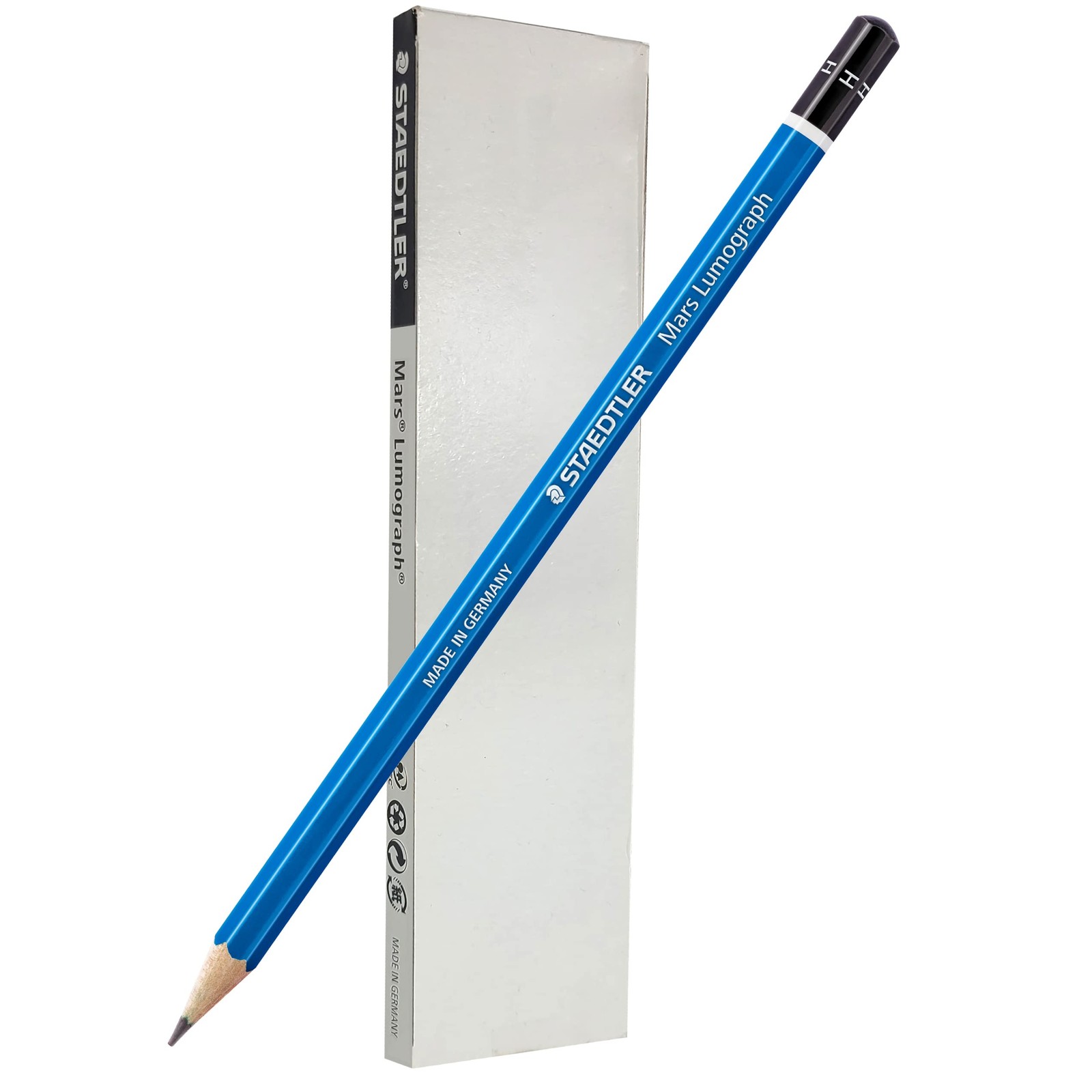Graphite Art Drawing Pencil H Hardness STAEDTLER Mars Lumograph Pencils