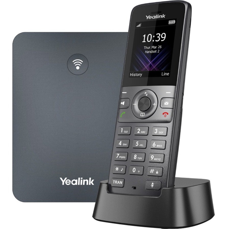 Yealink W73P IP Phone DECT Cordless Space Gray