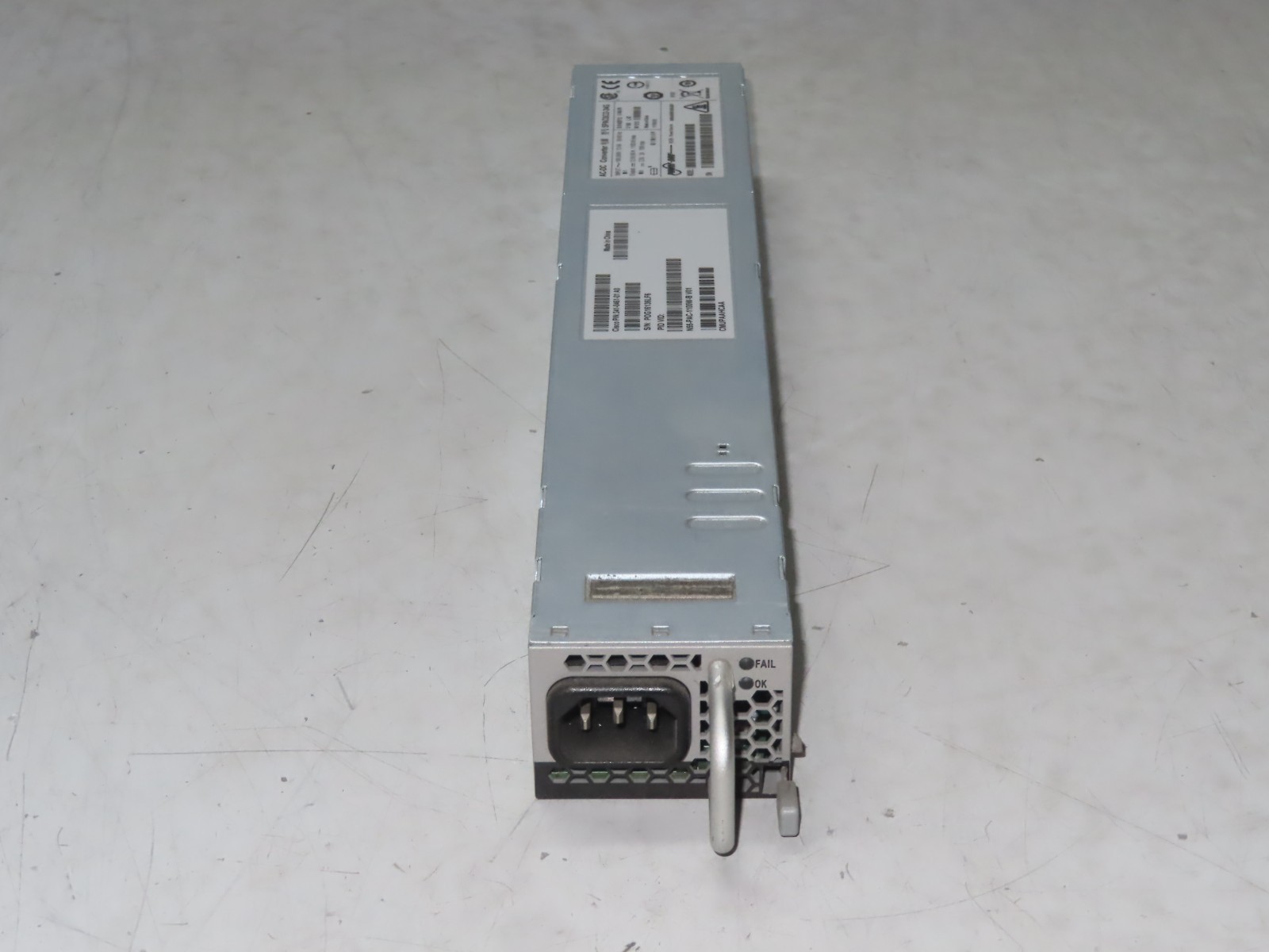 Cisco N55-PAC-1100W-B 341-0461-02/03 1100W Back-to-Front Power Supply
