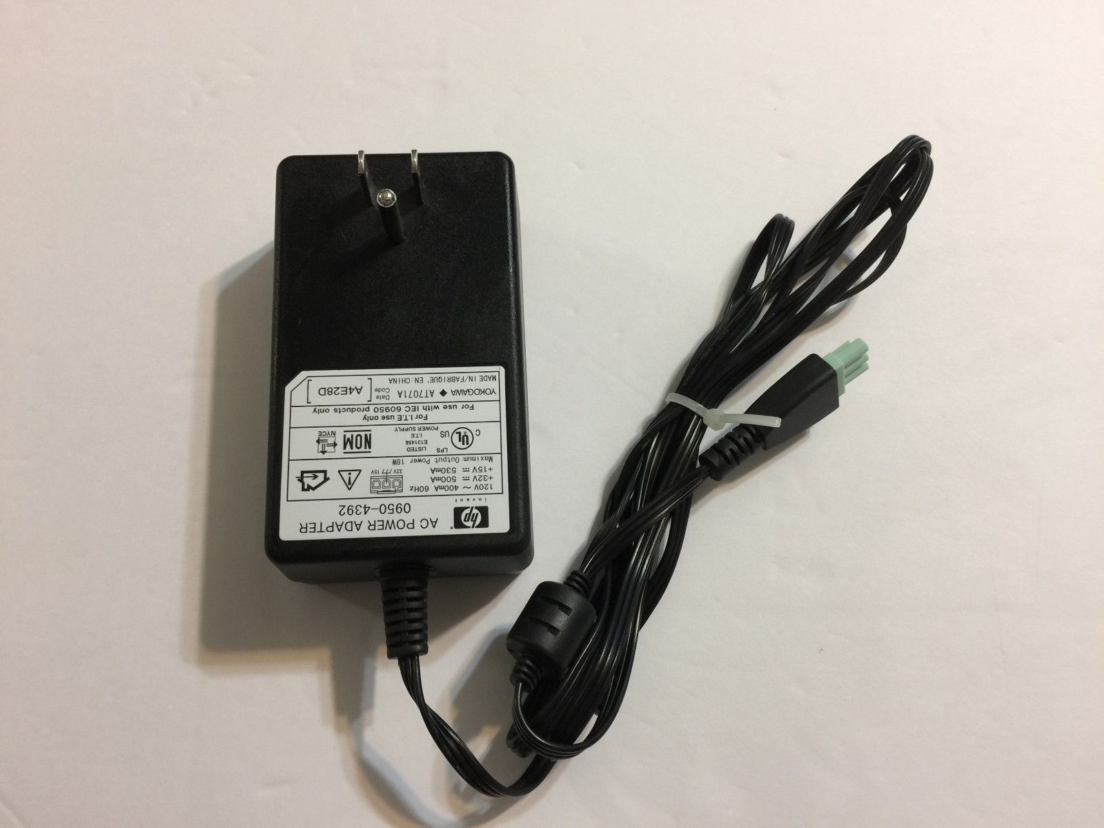 Original Genuine HP AC Adapter Printer Power Supply 0950-4392 - 32V, 18W