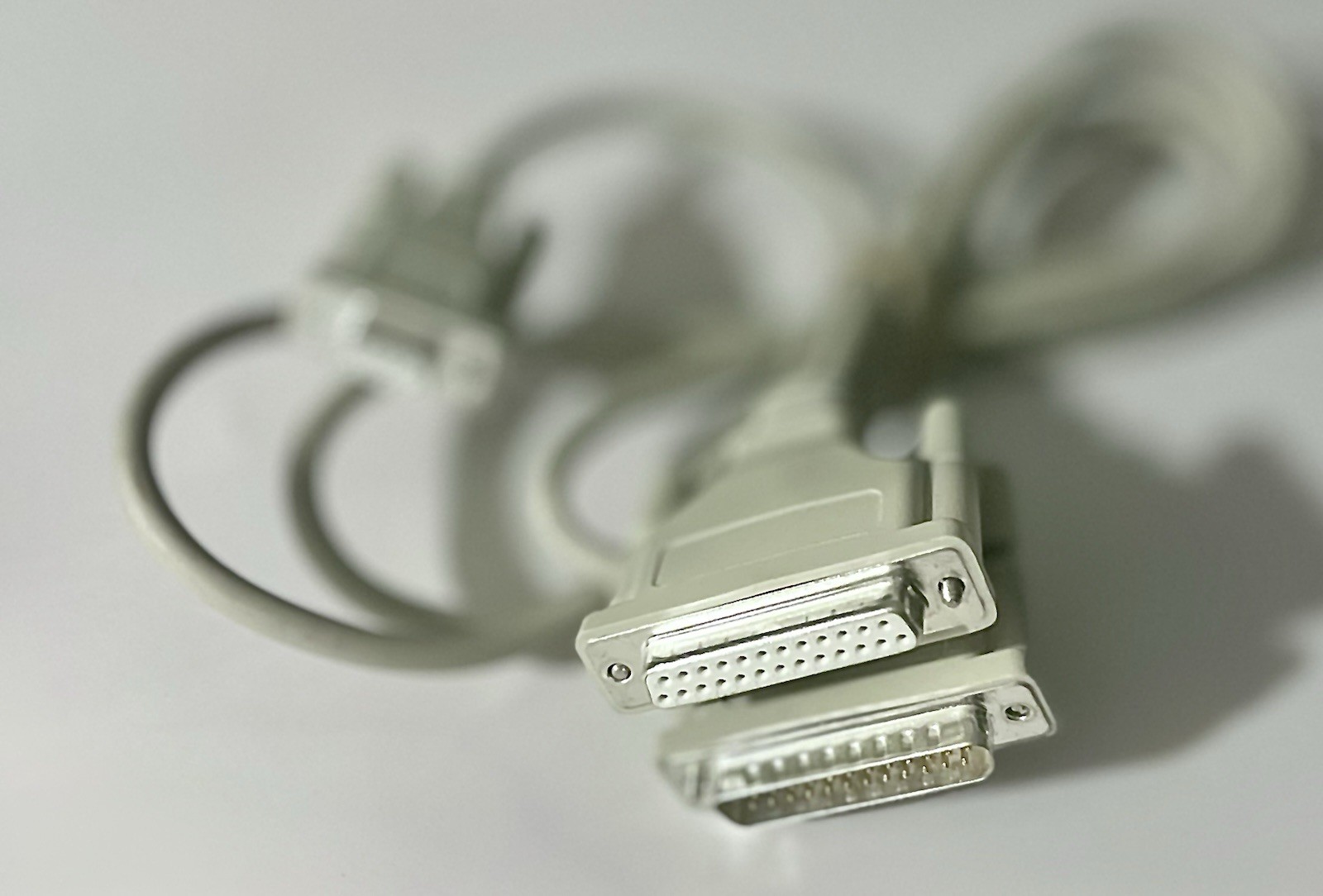 Serial Cable  DB25 to DB25 Female and DB9 Female RS-232 Splitter Tested 100%