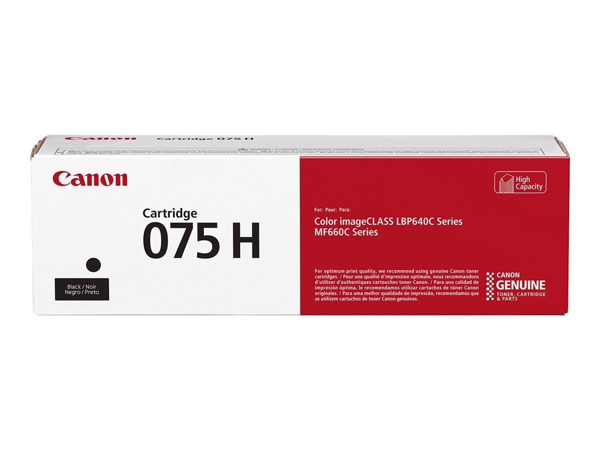 Canon Toner Cartridge 075 H BK Black 6369C002
