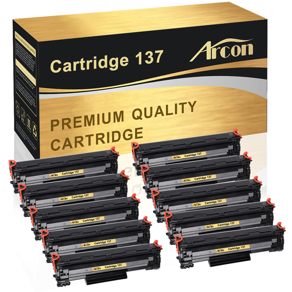 10-Pk/Pack 137 CRG137 9435B001 Toner for Canon 137 MF227dw MF232w MF236n MF249dw