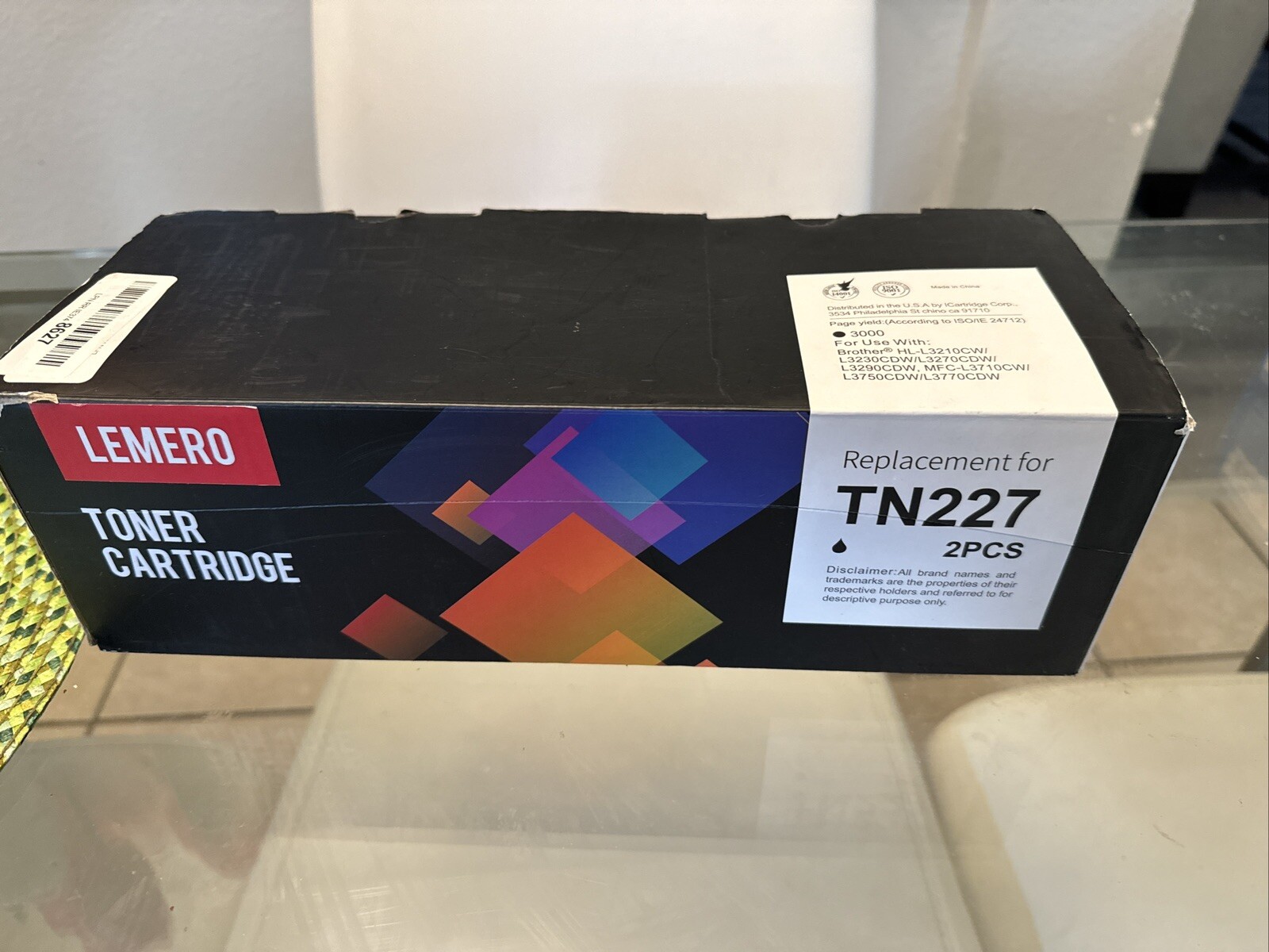 TN227 COMBO PACK Black. Premium Toner Cartridges-Compatible with Brother TN227