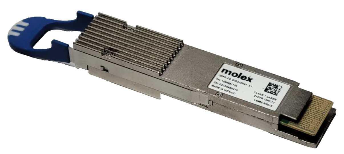 Molex 1064281103 QSFP-DD 400G DR4+ Transceiver Module