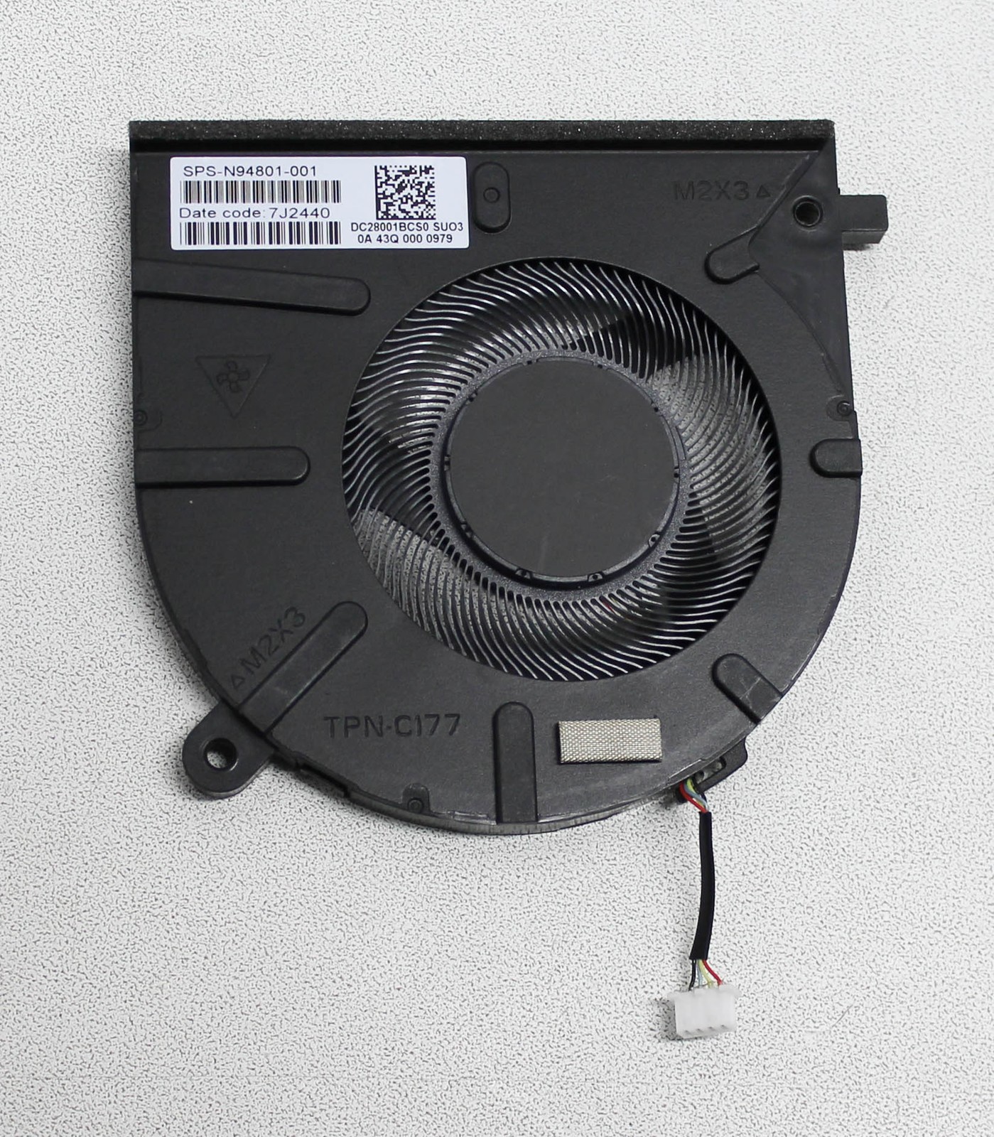 N94801-001 HP Fan Uma L Only Pavilion 16-Ag0052Wm "GRADE A"