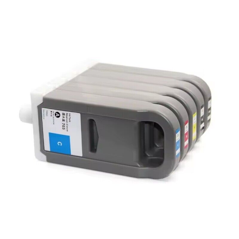 5 Colors 700ML PFI 703 Compatible Ink Cartridge For Canon iPF 810 815 820 825