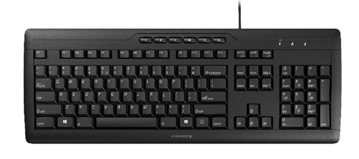 Cherry Electronics G85-23200EU-2 Stream 3.0 Keyboard with Ultra Silent