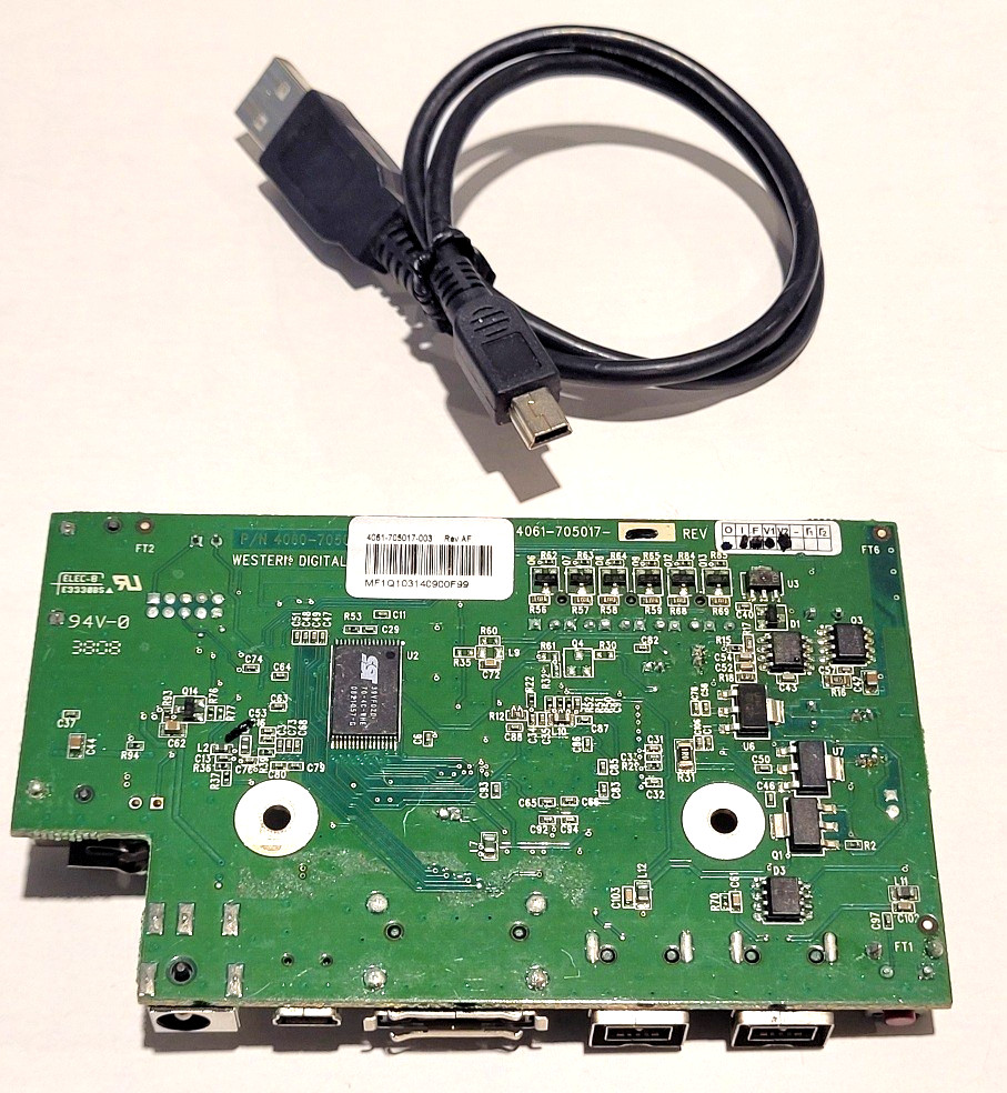 PCB Controller 4061-705017-003 REV AF USB 2.0 for My Book Studio 500GB/1TB/2TB
