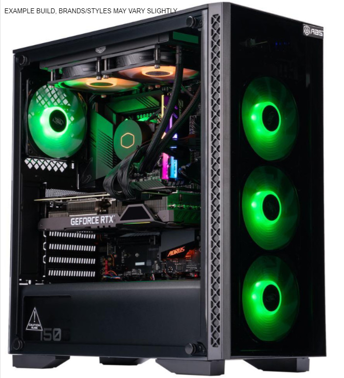 Gaming Computer PC RTX 3060 Desktop Liquid Cooling AIO Intel I7 32GB RAM 1TB SSD