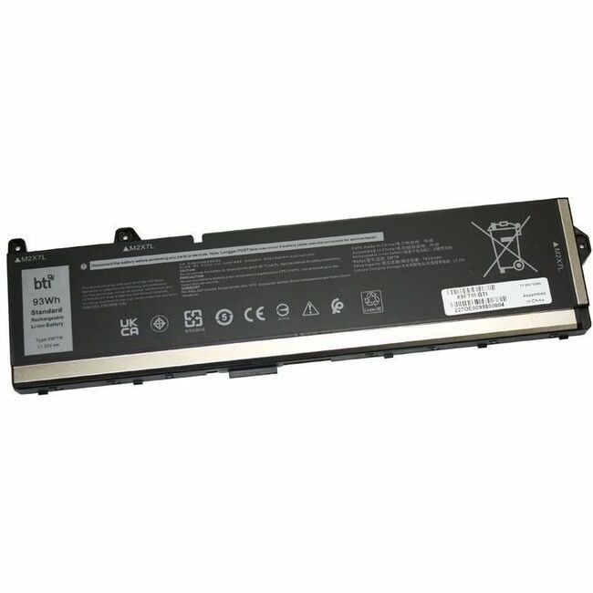 BTI X9FTM-BTI 11.55V 93WHR LI-ION BATTERY 05JMD8 5JMD8 X9FTM 0965V4 965V4