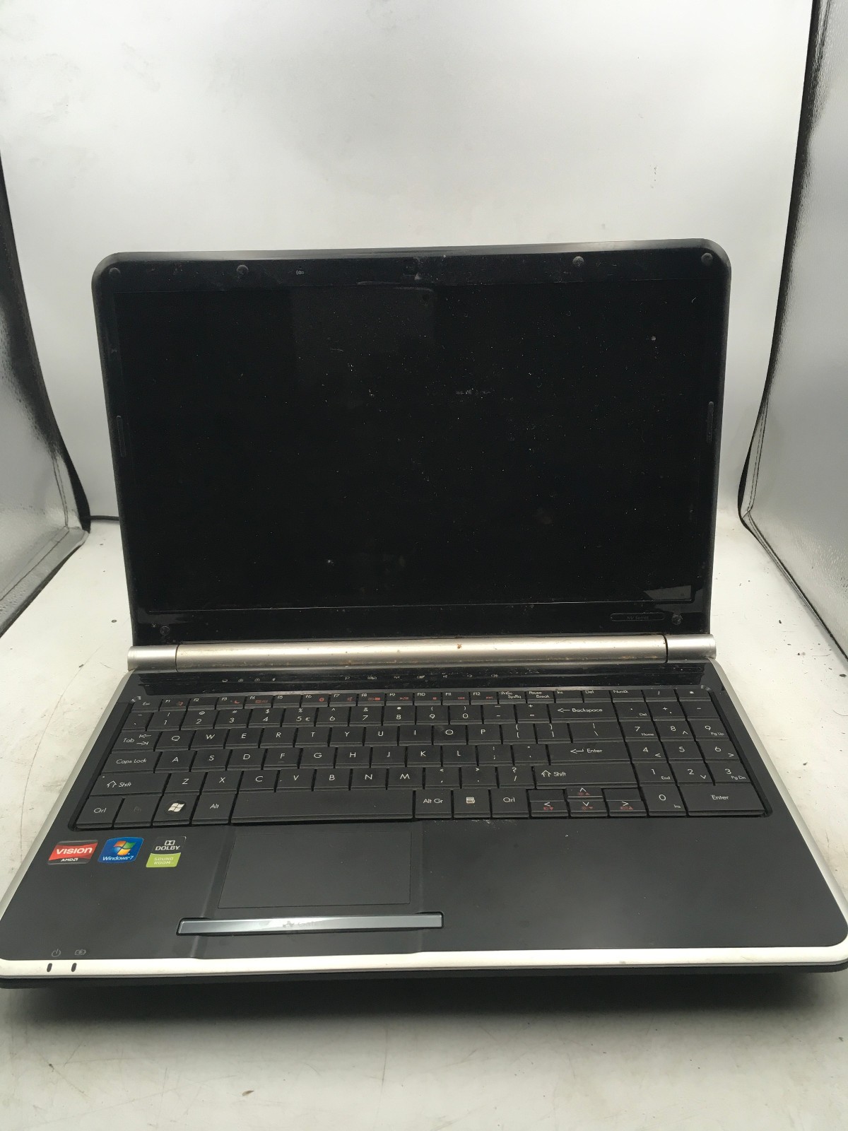 GATEWAY MS2285 - FOR PARTS - AMD ATHLON X2 - 2GB RAM - 15" - READ DESCRIPTION-BB