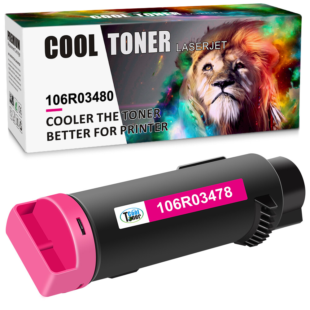 1 Pack Magenta Toner Compatible With Xerox Phaser 6510DN WorkCentre 6515DN