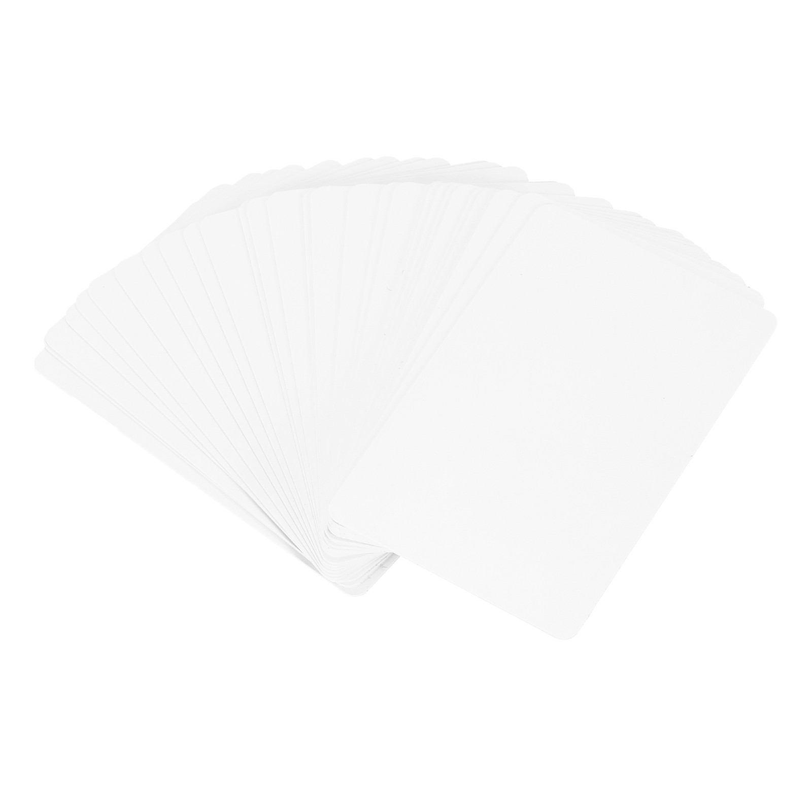 30 Pcs Blank Cards Inkjet Plastic ID Card CR80 30 MIL Glossy White