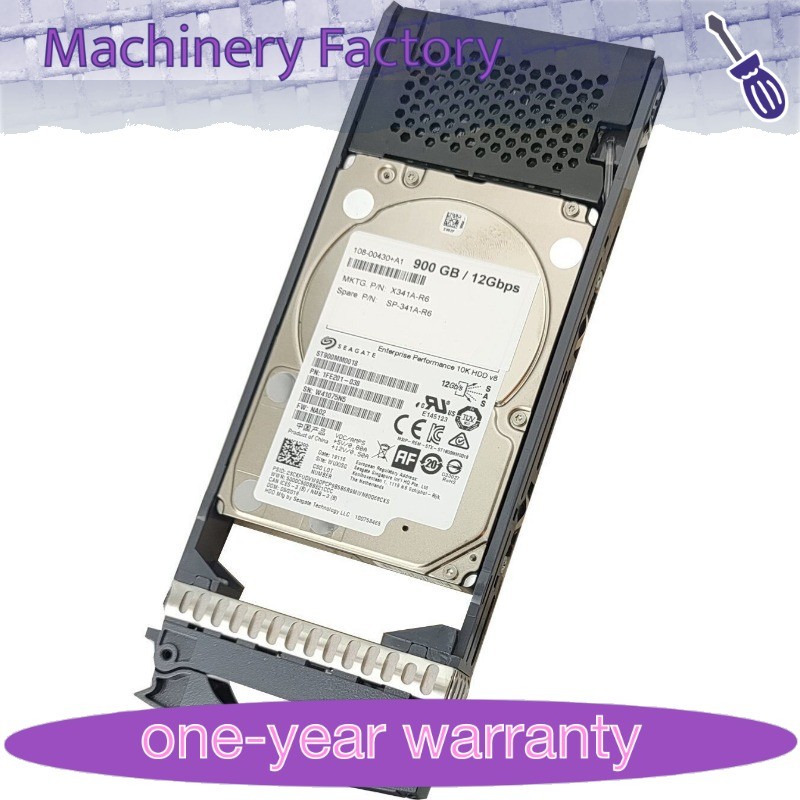 New X341A NetApp X341A-R6 900GB 10K SAS 12G 2.5" Hard Drive for DS224C DS2246