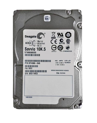 ST9900805SS Seagate 9TH066-31 900GB 10K RPM 6Gb/s 2.5"SAS HDD Hard Drive