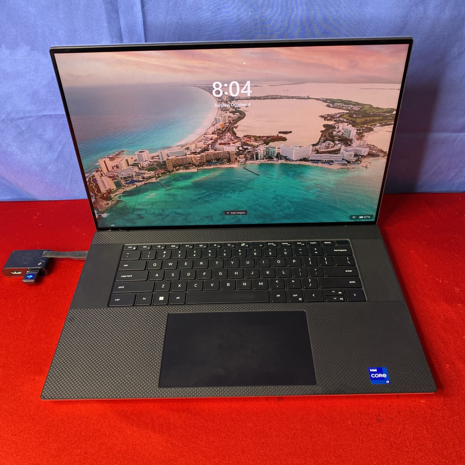 Dell XPS 9720 17 12th Gen i7-12700H 512GB SSD 16GB 17" touch screen 3840x2400