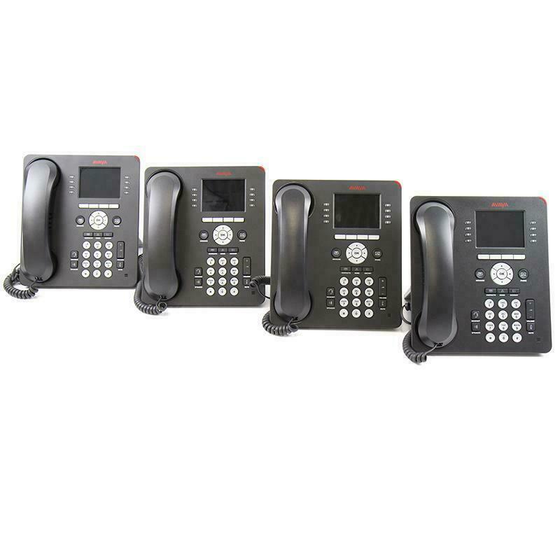 NEW  Avaya 9611G (700510904)  IP Phone Global Multi-Pack 4 pack 1 year warranty
