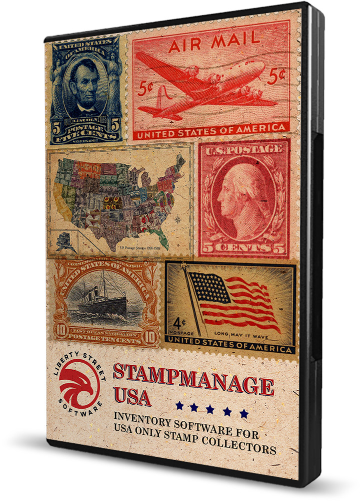 2026 Stamp Inventory Software USA - USB Edition. SCOTT™ Licensed Catalog #s.