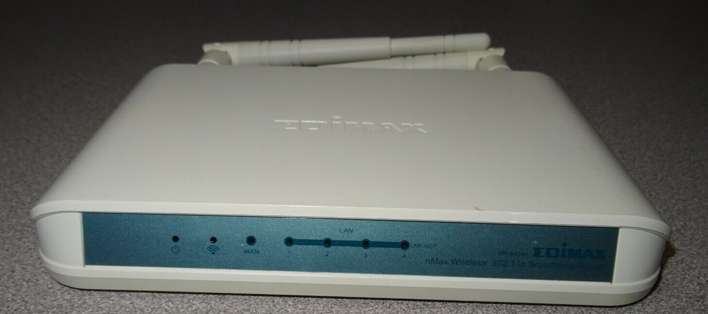 Edimax Wireless IEEE802.11 b/g/n Broadband Router BR-6424n