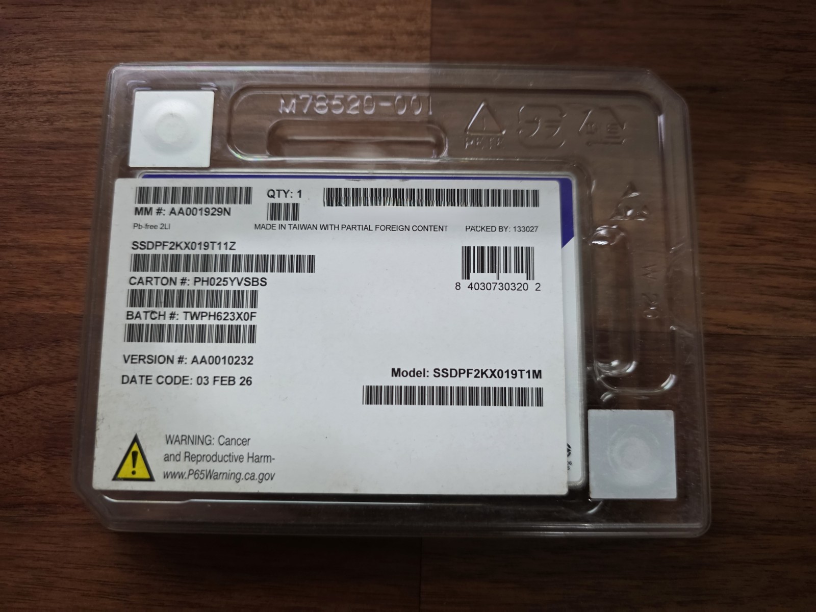 Intel Solidigm SSDPF2KX019T1M1 D7-P5520 1.92TB NVMe PCIe 4.0 X4 3D TLC U.2 SSD