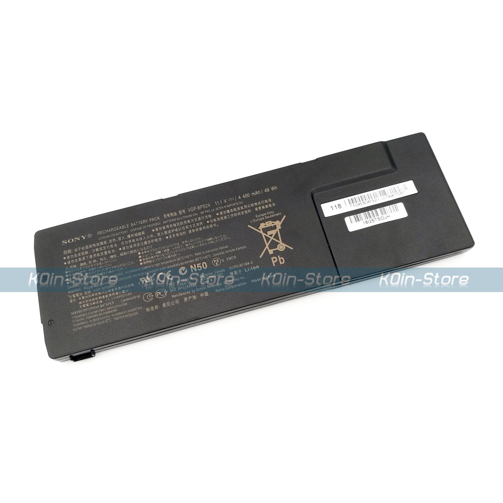 Genuine OEM VGP-BPS24 Battery for Sony VAIO SVS13113FW VPC-SA25EC VPC-SB38FJ/B 