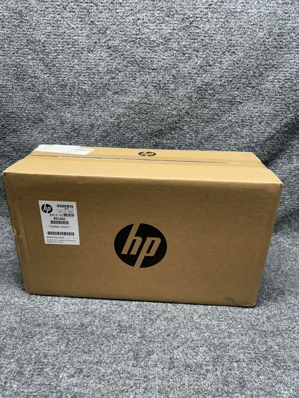 HP B5L35A 110V Fuser Kit 150,000 Page-Yield, NEW GENUINE SEALED