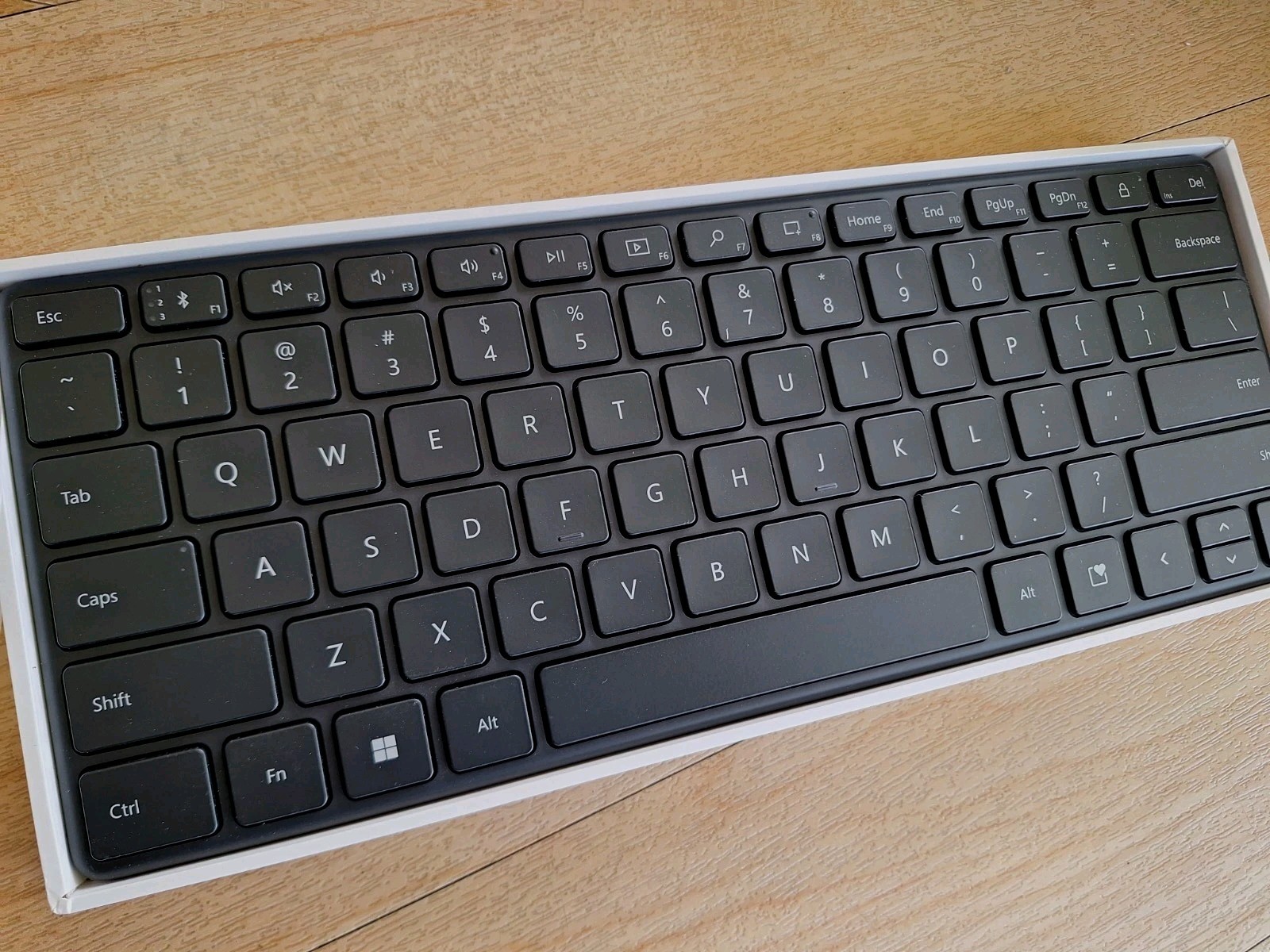 Microsoft Designer Compact Keyboard Matte Black Bluetooth