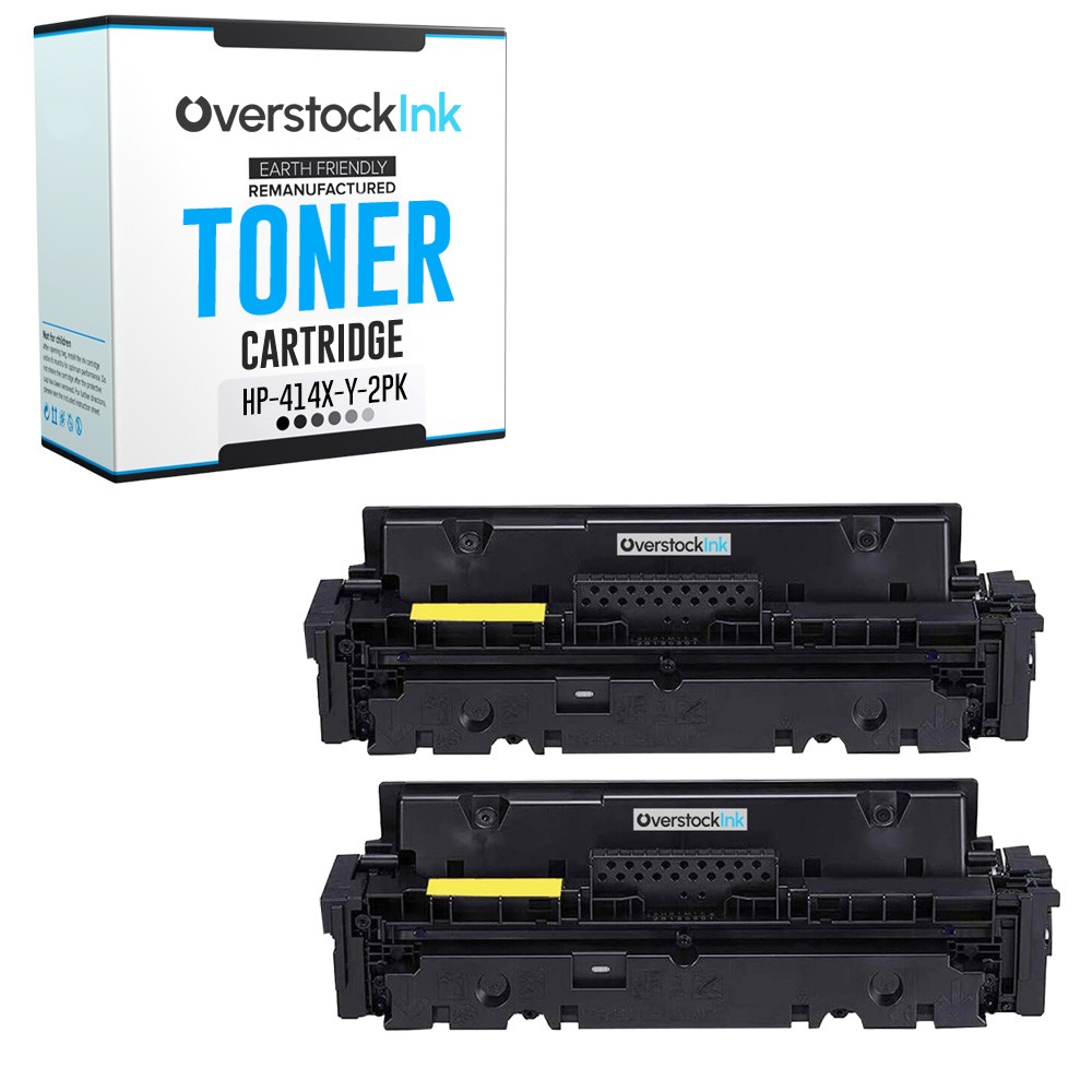 OSI 2PK Replacement 414XY Toner Cartridges for HP Color LaserJet Pro MFP M479fdw