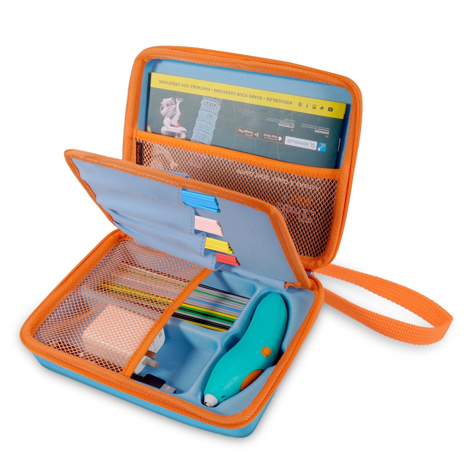 Case with 3Doodler Start+ Essentials (2024 2023) 3D Pen Set for Boy & Girls, ...