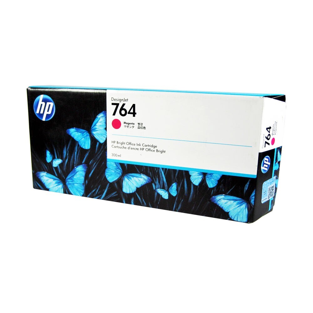 Genuine HP 764 Magenta 300ml Ink C1Q14A  DesignJet T3500 eMFP (Retail Box)
