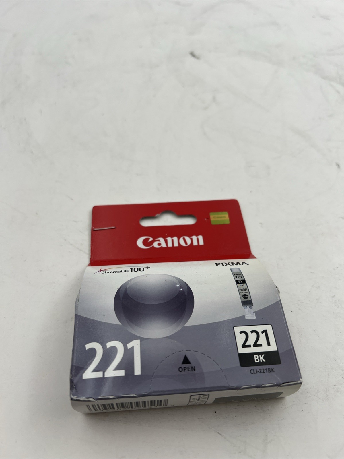 Genuine Canon CLI-221BK 221 OEM Black Ink Cartridge