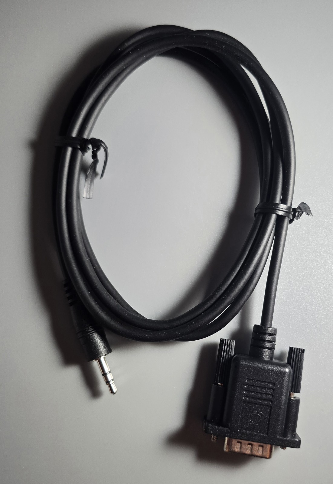 Male DB-9 to 3.5mm 5 Ft. cable